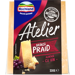 Hochland | Atelier | Branza Praid alintata cu vin 200g
