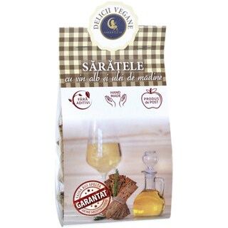 Delicii Vegane | Ambrozia | Saratele cu vin alb si ulei de masline 125g