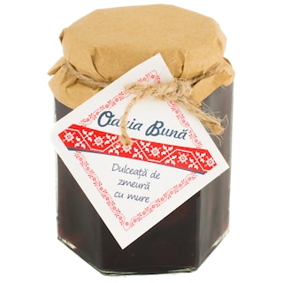 Odaia Buna | Dulceata de mure si zmeura 320g