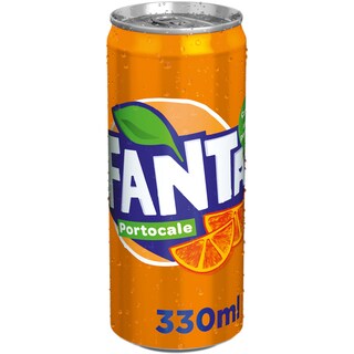 Fanta | Bautura racoritoare carbogazoasa cu suc de portocale 330ml