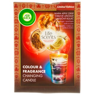 Air Wick | Lumanare candela Warm Apple Crisp