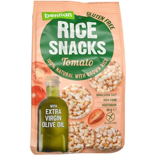 Benlian | Chipsuri din orez cu ulei de masline si legume 50g