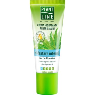 Plant Line | Crema pentru maini cu aloe vera 75ml