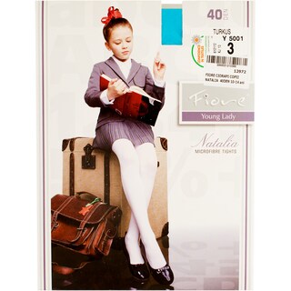 Fiore | Ciorapi pentru copii Natalia 40den, cu varsta cuprinsa intre 10 si 14 ani