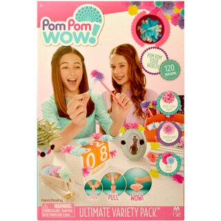 Pom Pom | Set creatie pampoane 120 bucati