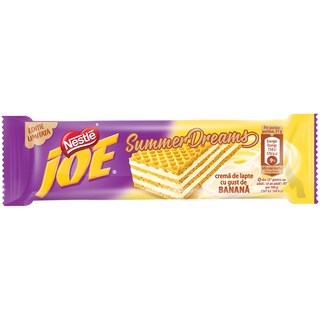 Joe | Dreams | Napolitana cu crema de lapte si banana 32g