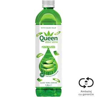 Queen Aloe Vera | Bautura racoritoare cu aloe vera 1.5L