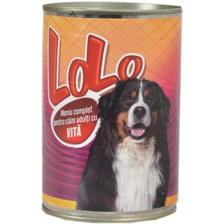 Lolo | Hrana umeda pentru caini, vita 415g
