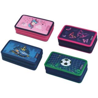 Herlitz | Penar cu doua compartimente neechipat diverse modele