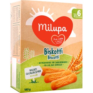 Milupa | Biscuiti Biskoti, cu calciu si fier, de la 6 luni 180g