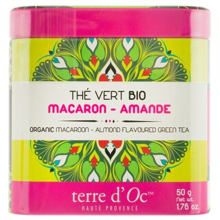Terre D'Oc | Ceai bio cu aroma de migdale si macaron 50g