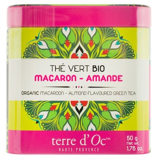 Terre D'Oc | Ceai bio cu aroma de migdale si macaron 50g