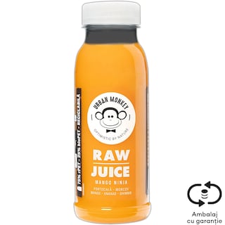 Urban Monkey | Suc presat la rece Mango Ninja 250ml