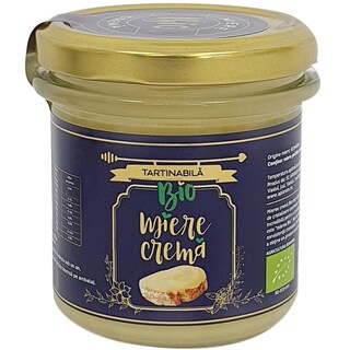 Apisrom | Miere poliflora bio tartinabila 200g