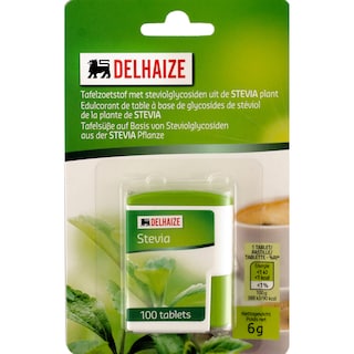 Delhaize | Indulcitor Stevia, 100 tablete, 6g