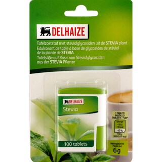Delhaize | Indulcitor Stevia, 100 tablete, 6g