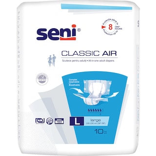Seni | Classic Air | Scutece pentru adulti Classic Air Large, 10 bucati