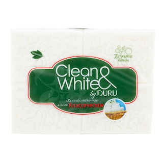 Duru | Sapun solid rufe White 4 bucati 4x125g