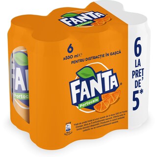 Fanta | Bautura racoritoare carbogazoasa 6x300ml