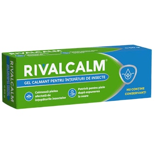 RivalCalm | Gel calmant pentru intepaturi de insecte 50g