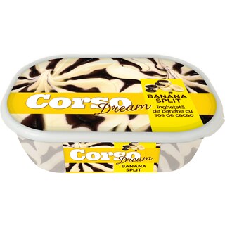 Corso | Dream | Inghetata de bananae cu sos de cacao 470g