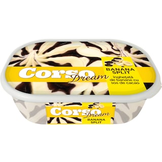 Corso | Dream | Inghetata de bananae cu sos de cacao 470g