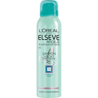 L'Oreal Paris | Elseve | Sampon uscat Argile Dry 150ml