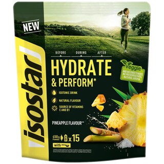 Isostar | Pudra pentru bautura izotonica Hydrate & Perform 450g