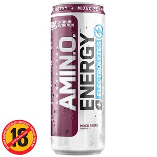 Amino | Bautura energizanta cu electroliti si aroma de fructe de padure 250ml