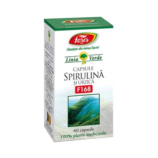 Fares | Capsule cu spirulina si urzica