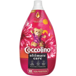 Coccolino | Balsam 58 spalari, Fuchsia Passion 870ml
