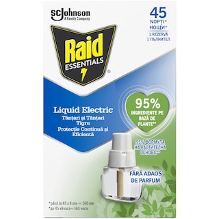 Raid | Rezerva lichid aparat electric impotriva tantarilor 27ml