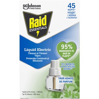 Raid | Rezerva lichid aparat electric impotriva tantarilor 27ml