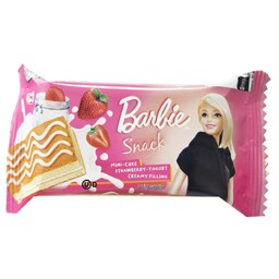 Freddi | BARBIE | Prajitura cu crema de capsuni si iaurt 25g