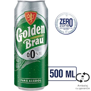 Golden Brau | Bere fara alcool 0.5L