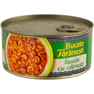 Bucate Taranesti | Fasole cu carnati 300g