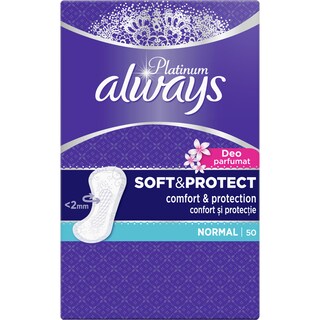 Always | Platinum | Absorbante zilnice 50 bucati