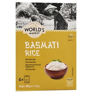 World's Market | Orez Basmati 4x120g