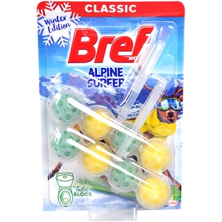 Bref | Power Aktiv | Odorizant toaleta Alpin surfer 2x50g