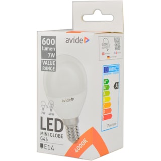 Avide Value | Bec led E14 7W (48W) 4000K