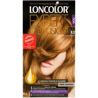 Loncolor | Expert Oil Fusion | Vopsea de par blond auriu inchis