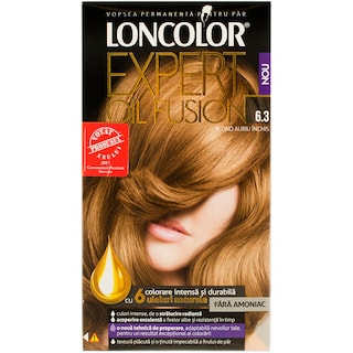 Loncolor | Expert Oil Fusion | Vopsea de par blond auriu inchis