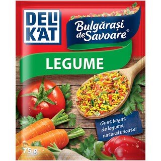 Delikat | Baza pentru mancaruri Bulgarasi de savoare, cu gust de legume 75g