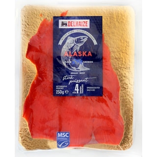 Delhaize | Somon afumat de Alaska 150g