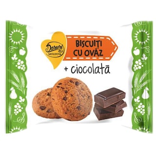 Franzeluta | Daruri din Moldova | Biscuiti cu ovaz si ciocolata 40g