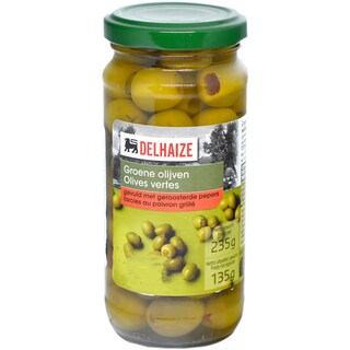 Delhaize | Masline verzi umplute cu ardei 235g