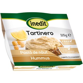 Inedit | Tartinero | Pasta de naut Hummus 115g