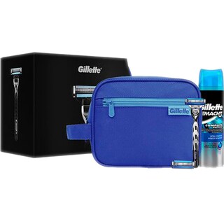 Gillette | Mach3 | Pachet cadou cu aparat de ras, lame si gel de ras 200ml