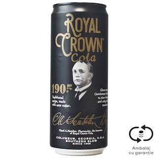Royal Crown | Bautura racoritoare cu aroma de Cola 0.33L