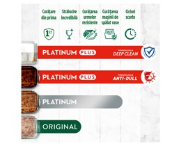 Fairy | Platinum | Detergent masina spalat vase, 10 capsule